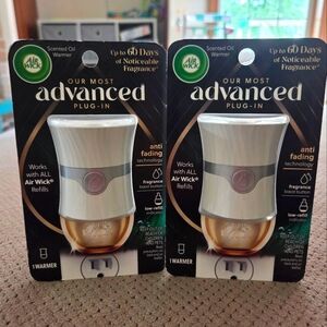 (2) New Air Wick Scented Oil Air Freshener